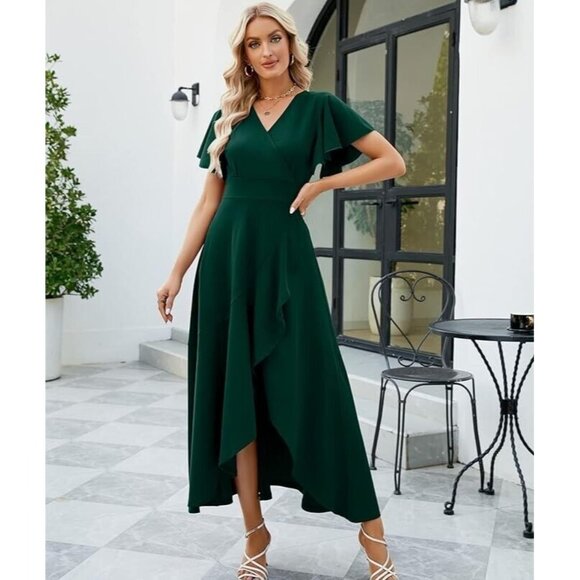 Formal Dresses for Women Gowns Evening Party Cocktail Dress - Green - Picture 3 of 5